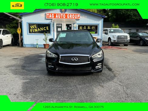 Used 2014 INFINITI Q50 Premium w/ Deluxe Touring Package RWD image 3