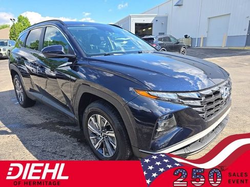 Used 2024 Hyundai Tucson Blue AWD/4WD image 1