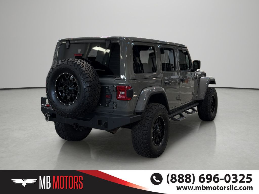 Used 2020 Jeep Wrangler Unlimited Sahara w/ Advanced Safety Group AWD/4WD image 3