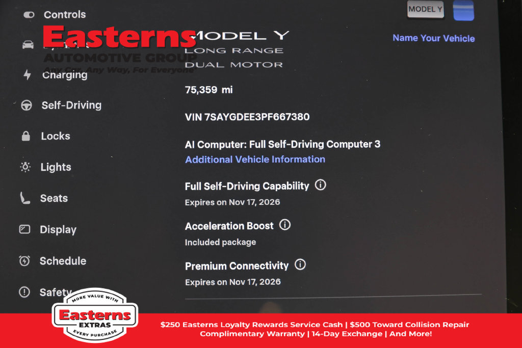 Used 2023 Tesla Model Y Long Range AWD/4WD image 16