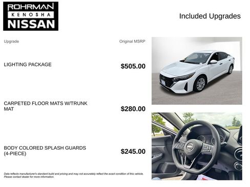 Used 2025 Nissan Sentra S w/ Lighting Package FWD image 4