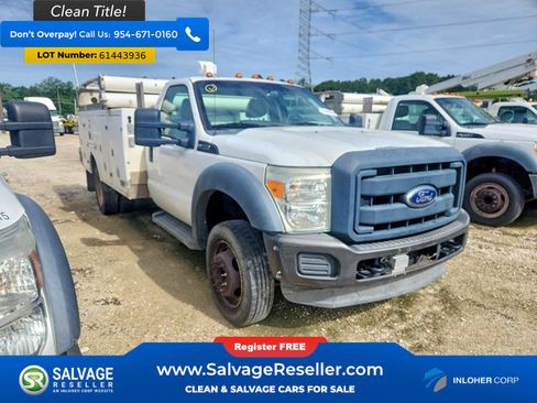 Used 2012 Ford F450 XL w/ Snow Plow Prep Pkg RWD image 5