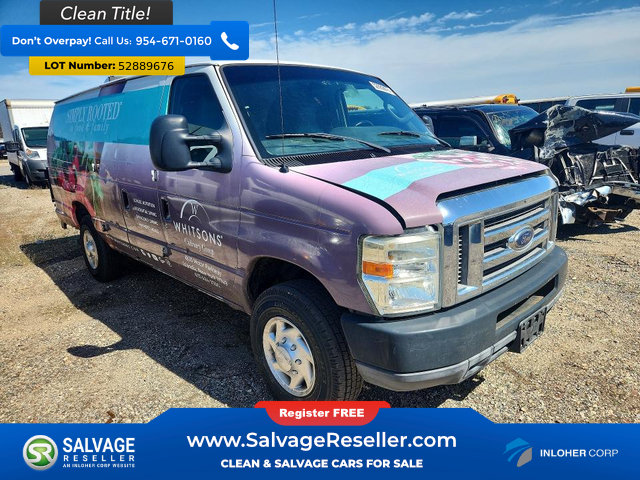 Used 2011 Ford E-350 and Econoline 350 Extended Super Duty w/ Commercial Cargo Van Pkg RWD image 5