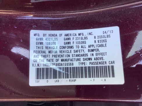 Used 2013 Honda Accord EX-L image 21