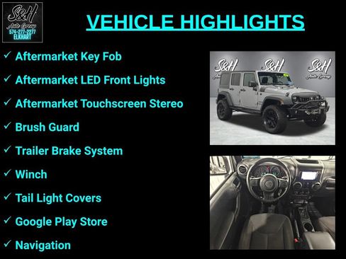 Used 2015 Jeep Wrangler Unlimited Sport w/ Quick Order Package 24S AWD/4WD image 3