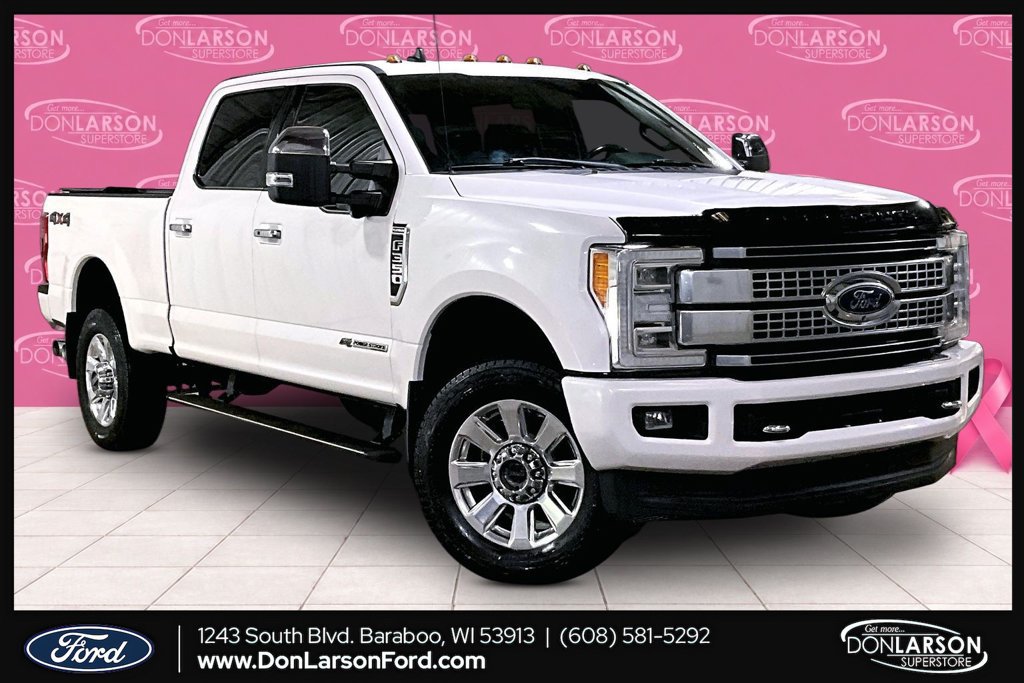 Used 2019 Ford F350 Platinum w/ Snow Plow Prep Package AWD/4WD image 1