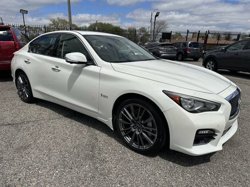Used 2016 INFINITI Q50 Red Sport 400 AWD/4WD image 1