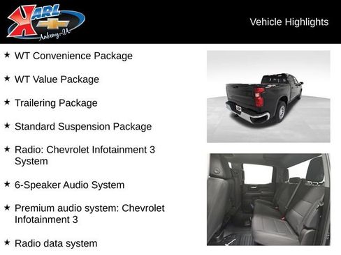 New 2026 Chevrolet Silverado 1500 W/T w/ WT Value Package image 3