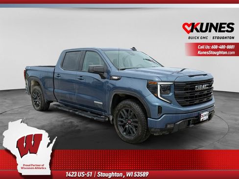Used 2024 GMC Sierra 1500 Elevation w/ LPO, Elevation Black Package AWD/4WD image 1