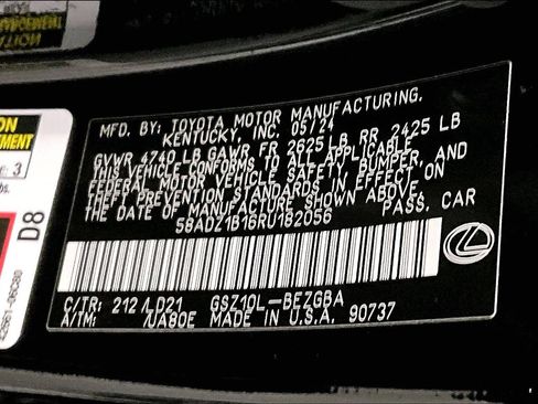 Used 2024 Lexus ES 350 w/ Premium Package FWD image 40