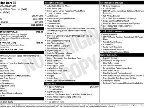 Used 2015 Dodge Dart SE w/ Convenience Group image 3