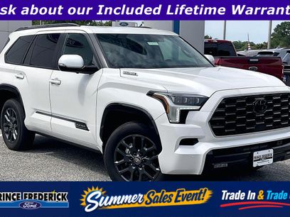 Used 2025 Toyota Sequoia Platinum