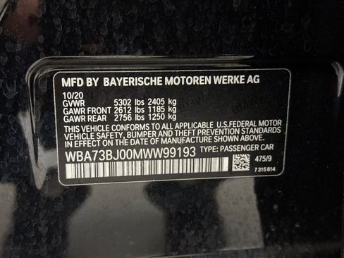 Used 2021 BMW 540i xDrive w/ Premium Package AWD/4WD image 11