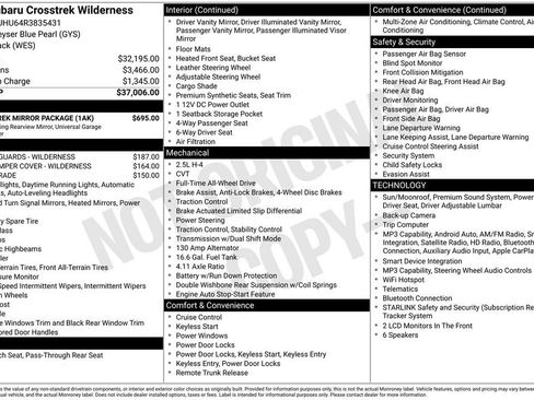 Used 2024 Subaru Crosstrek 2.5i Wilderness w/ Crosstrek Mirror Package AWD/4WD image 16