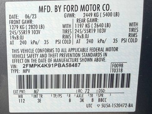 Used 2023 Ford Edge Titanium AWD/4WD image 21