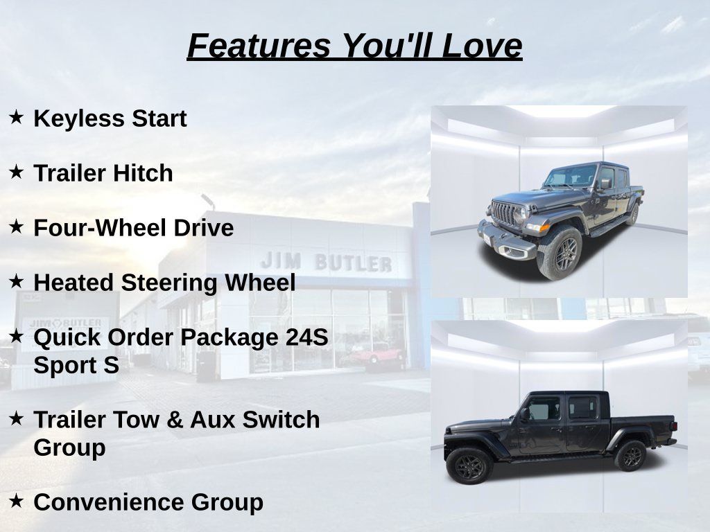 Used 2024 Jeep Gladiator Sport AWD/4WD image 16