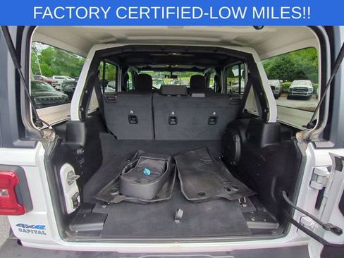 Certified 2023 Jeep Wrangler Unlimited Rubicon 4xe w/ Cold Weather Group AWD/4WD image 30