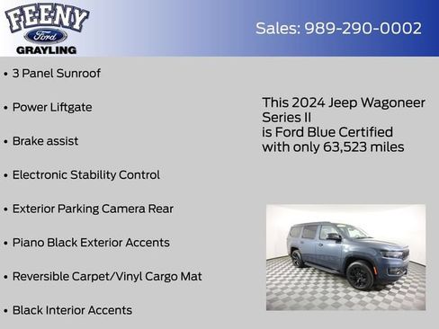 Used 2024 Jeep Wagoneer Series II AWD/4WD image 21