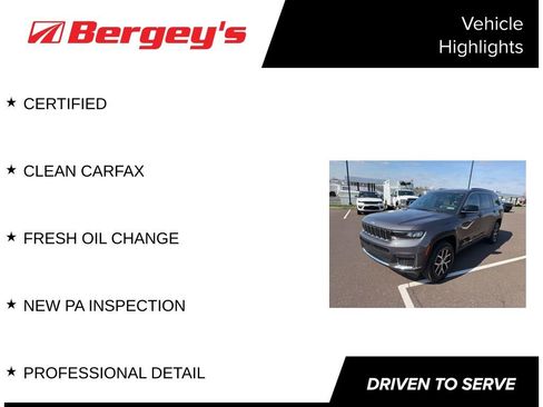 Certified 2025 Jeep Grand Cherokee L Limited AWD/4WD image 5