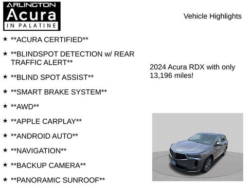 Used 2024 Acura RDX SH-AWD w/ Technology Package image 7