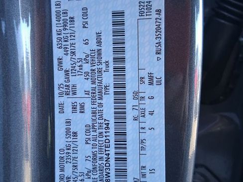 New 2026 Ford F350 XL w/ STX Appearance Package image 26