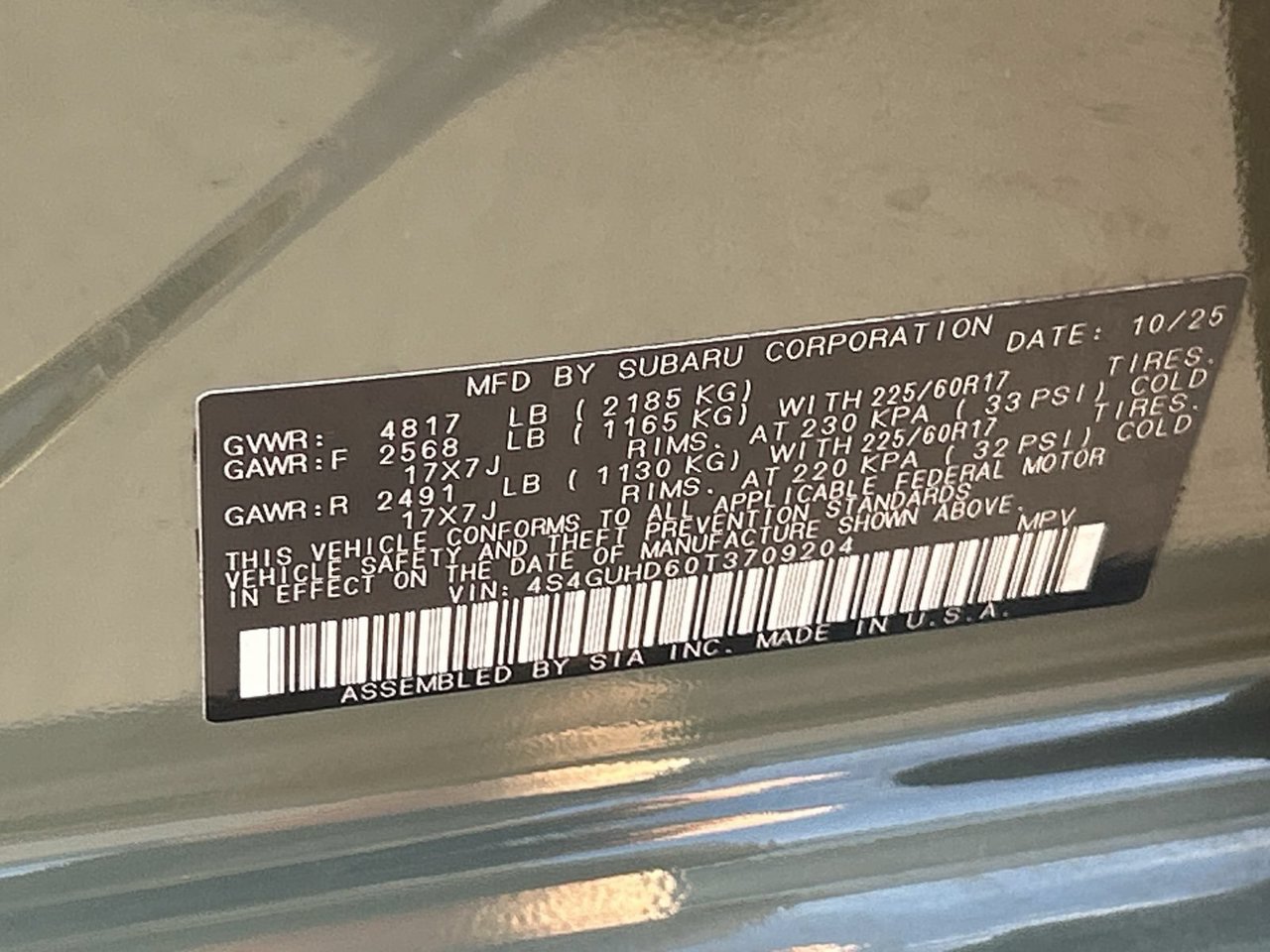 Certified 2026 Subaru Crosstrek 2.5i Premium AWD/4WD image 29