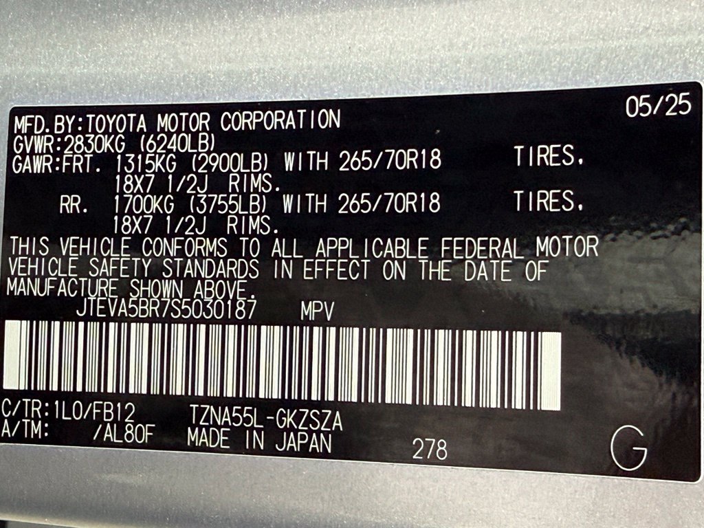 Used 2025 Toyota 4Runner TRD Off-Road AWD/4WD image 42