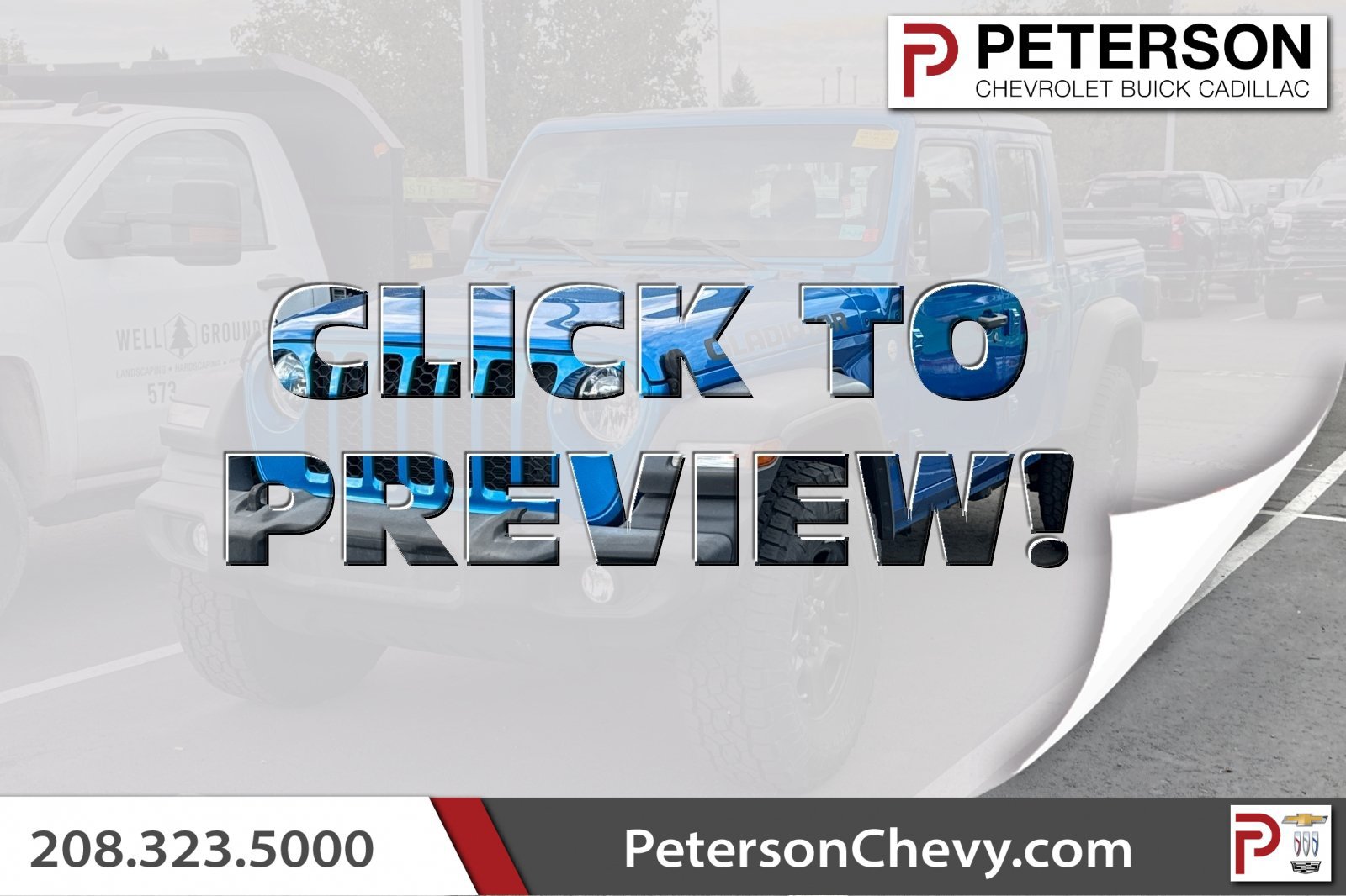 Used 2020 Jeep Gladiator Sport w/ Trailer Tow Package AWD/4WD image 1