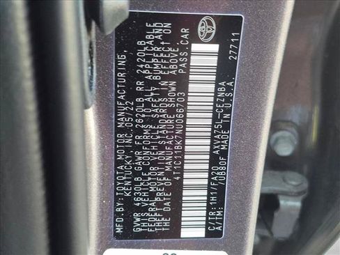 Used 2022 Toyota Camry LE AWD/4WD image 19