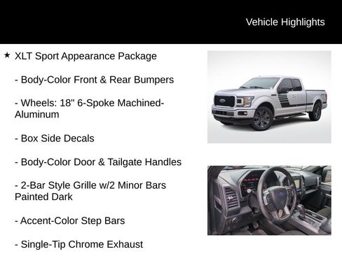 Used 2018 Ford F150 XLT w/ Equipment Group 302A Luxury image 21