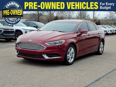 Used 2018 Ford Fusion SE w/ Fusion SE Technology Package
