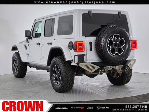 Used 2021 Jeep Wrangler Unlimited Rubicon 4xe w/ Cold Weather Group image 5
