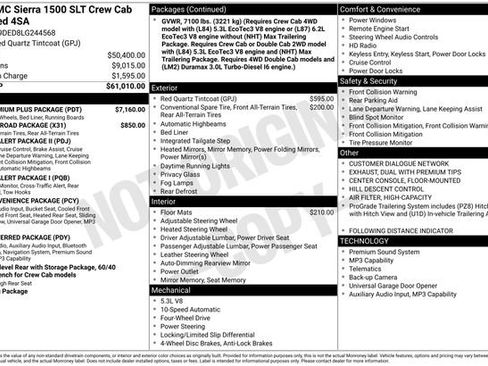 Used 2020 GMC Sierra 1500 SLT w/ SLT Premium Plus Package image 4