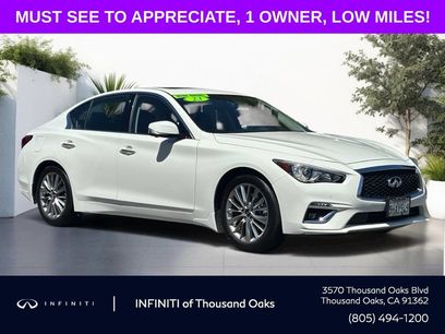 Used 2023 INFINITI Q50 Luxe w/ Cargo Package
