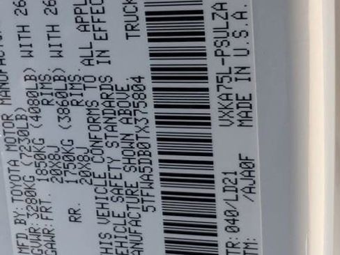 New 2026 Toyota Tundra Limited image 22