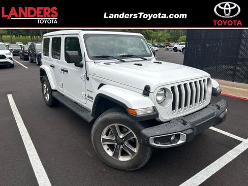 Used 2022 Jeep Wrangler Unlimited Sahara w/ Cold Weather Group image 1