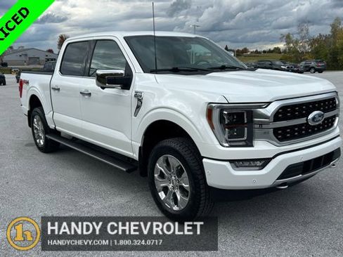 Used 2021 Ford F150 Platinum w/ Equipment Group 701A High image 1