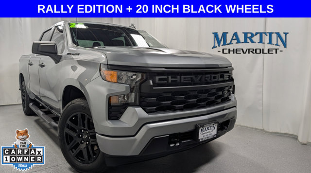 Certified 2025 Chevrolet Silverado 1500 Custom w/ Rally Edition RWD image 1
