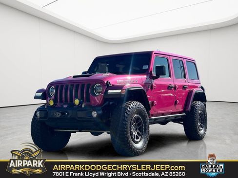 Certified 2022 Jeep Wrangler Unlimited Rubicon w/ Xtreme Recon 35" Tire Package AWD/4WD image 1