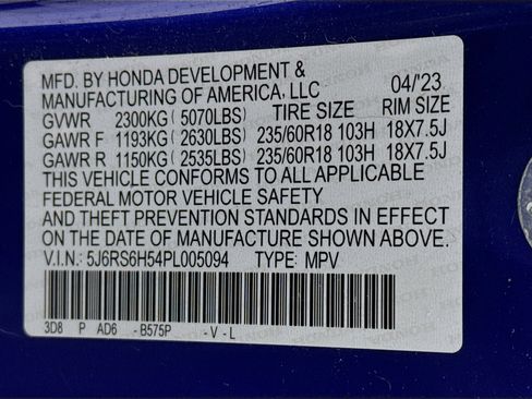 Certified 2023 Honda CR-V Sport image 31