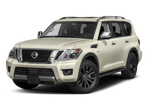 Used 2017 Nissan Armada Platinum w/ Captain Seat Package RWD image 4