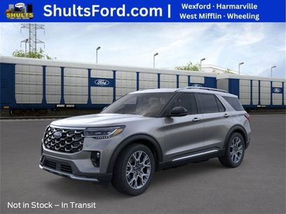 New 2025 Ford Explorer Platinum