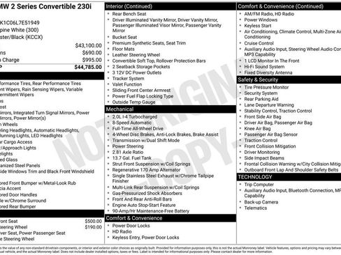 Used 2020 BMW 230i xDrive Convertible image 24