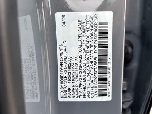 Used 2026 Honda Accord Sport image 23