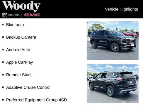 New 2026 GMC Acadia Elevation AWD/4WD image 3