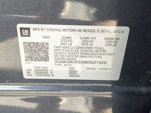 Used 2021 Chevrolet Blazer RS w/ Enhanced Convenience Package image 23