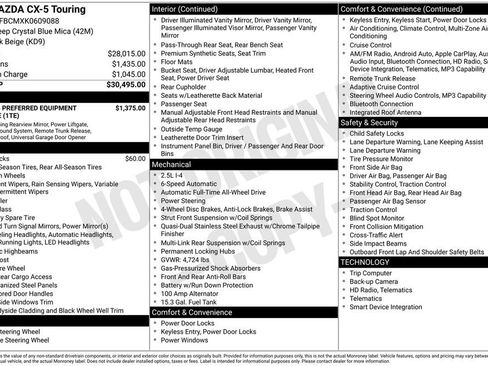 Used 2019 MAZDA CX-5 Touring image 32