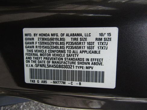 Used 2016 Honda Odyssey EX image 24