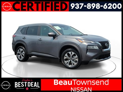 Certified 2023 Nissan Rogue SV w/ SV Premium B Package AWD/4WD image 1