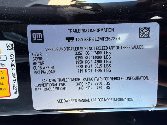 Used 2021 Cadillac Escalade Sport RWD image 26